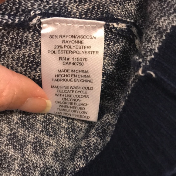 NWT Nina Leonard Open Cardigan - Picture 6 of 7